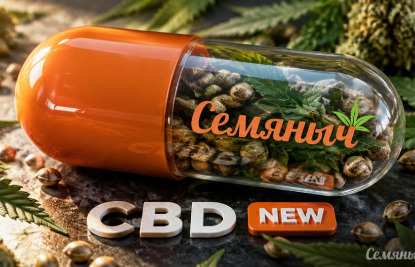Новые CBD-сорта от сидбанка Семяныч